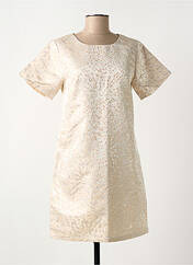 Robe courte beige MOLLY BRACKEN pour femme seconde vue
