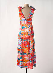 Robe longue orange MOLLY BRACKEN pour femme seconde vue