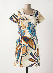 Robe mi-longue beige FRANCE RIVOIRE pour femme seconde vue