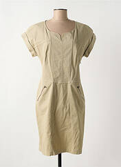 Robe mi-longue beige PAZ TORRAS pour femme seconde vue