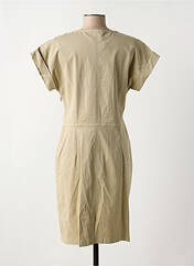 Robe mi-longue beige PAZ TORRAS pour femme seconde vue