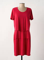 Robe mi-longue rouge FRANCE RIVOIRE pour femme seconde vue