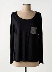 T-shirt noir THOMAS RABE pour femme seconde vue