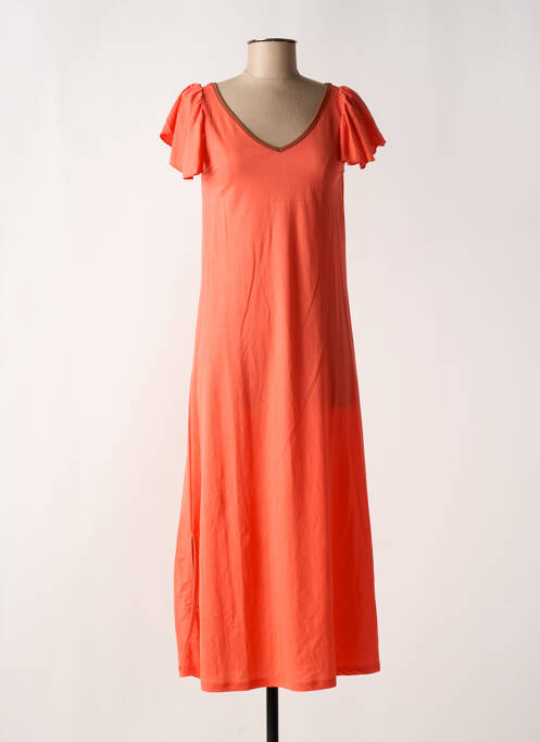 Robe longue orange WNT COLLECTION femme