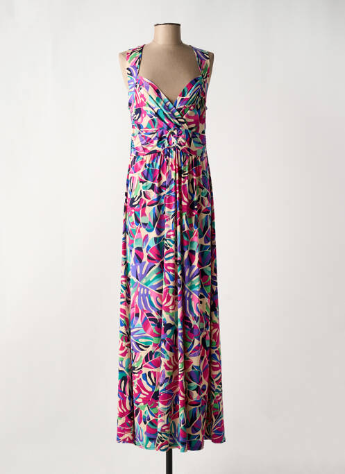 Robe longue rose MORGAN pour femme