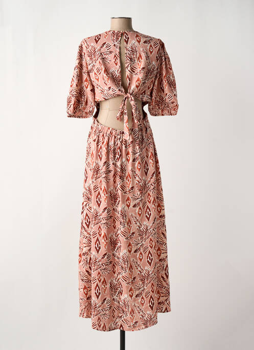 Robe longue rose TIFFOSI pour femme