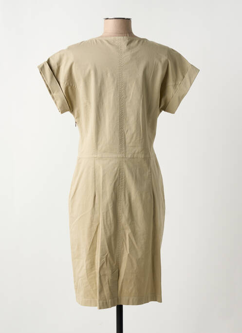 Robe mi-longue beige PAZ TORRAS pour femme