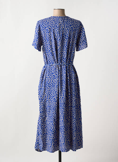 Robe mi-longue bleu PIECES pour femme