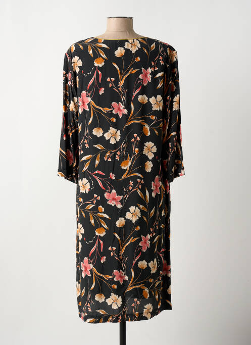 Robe mi-longue noir GRIFFON pour femme