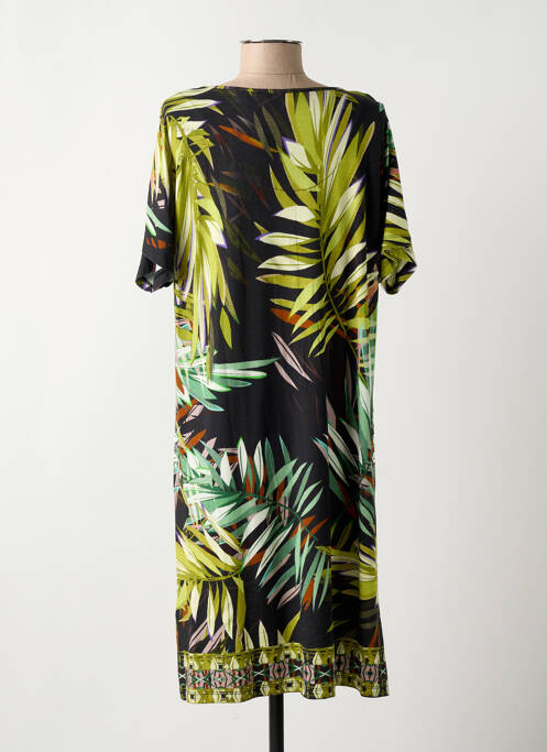 Robe mi-longue noir HAJO pour femme