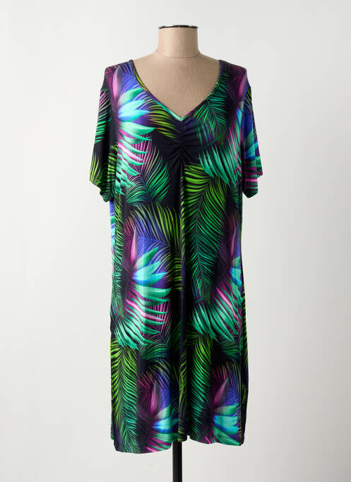 Robe mi-longue noir HAJO pour femme