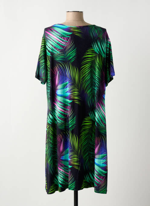 Robe mi-longue noir HAJO pour femme