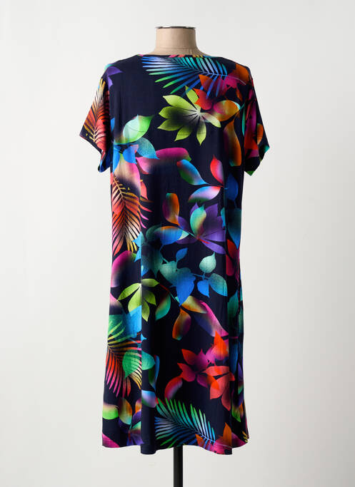 Robe mi-longue noir HAJO pour femme