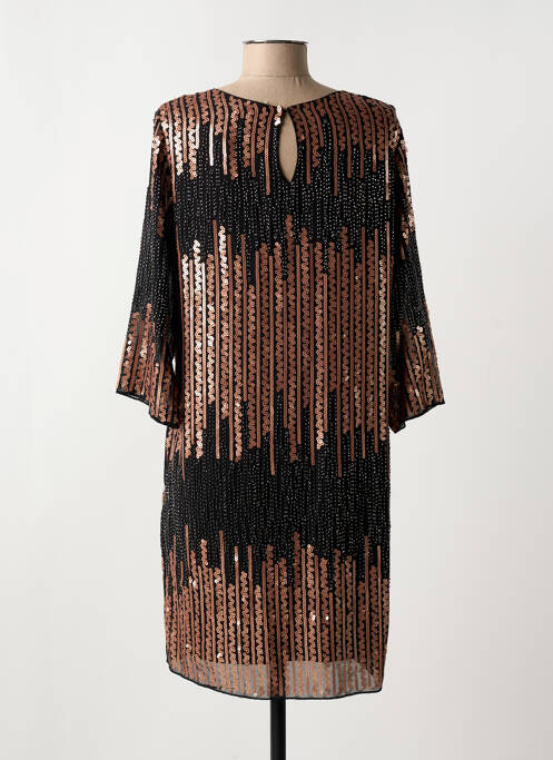 Robe mi-longue noir MOLLY BRACKEN pour femme