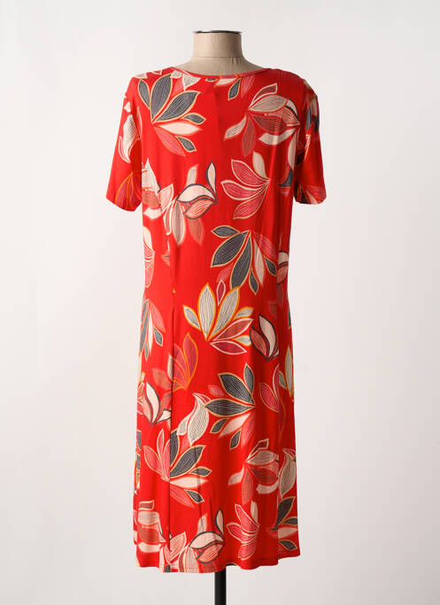 Robe mi-longue rouge GRIFFON femme