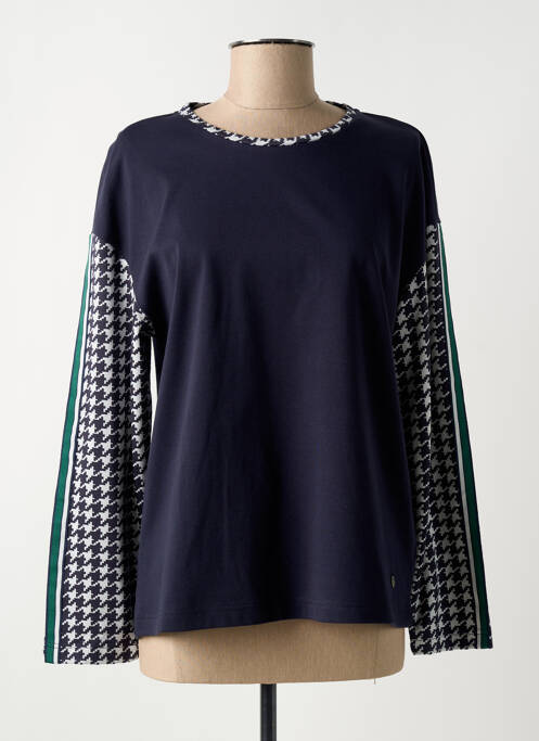 T-shirt bleu HAJO pour femme