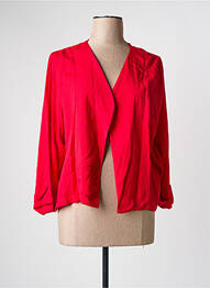 Veste casual coupe cintrée rouge GRIFFON femme