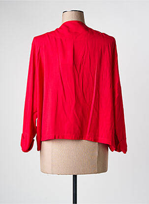 Veste casual coupe cintrée rouge GRIFFON femme