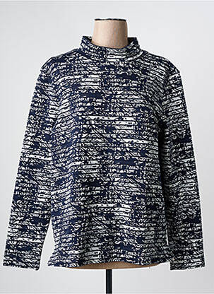 Pull bleu HAJO pour femme