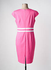 Robe mi-longue rose ESTEL COLLECTION pour femme seconde vue