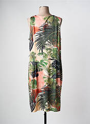 Robe mi-longue vert K-DESIGN pour femme seconde vue