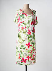 Robe mi-longue vert PAUSE CAFE pour femme seconde vue