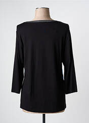 T-shirt noir FRANK WALDER pour femme seconde vue