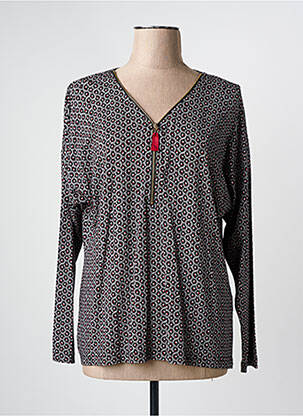 T-shirt noir GRIFFON pour femme