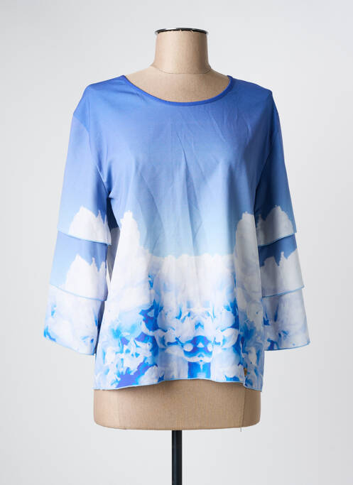 Blouse bleu CONCRETO femme