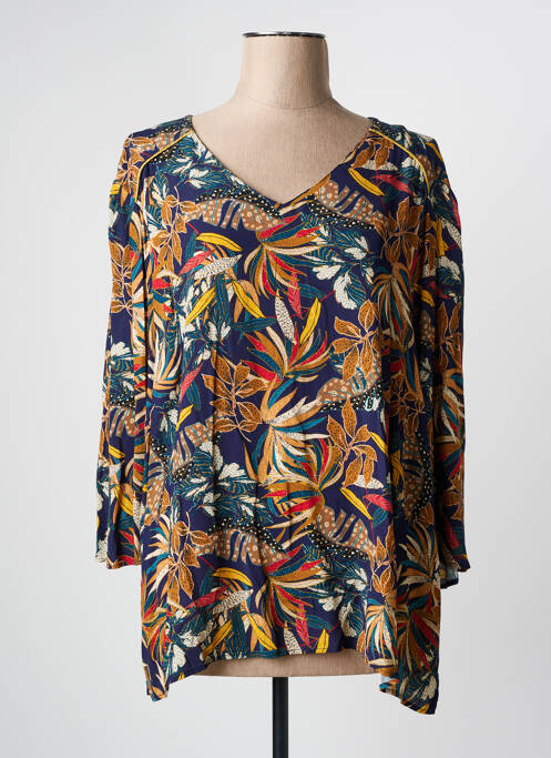 Blouse bleu GRIFFON pour femme