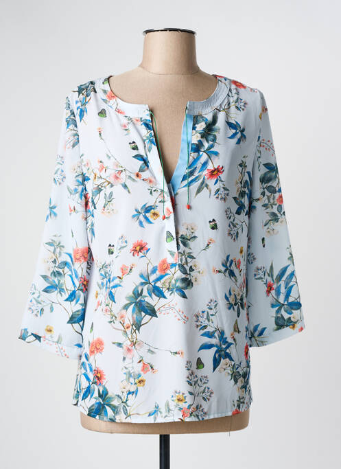 Blouse bleu NAYAT pour femme