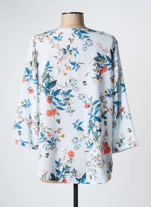 Blouse bleu NAYAT pour femme