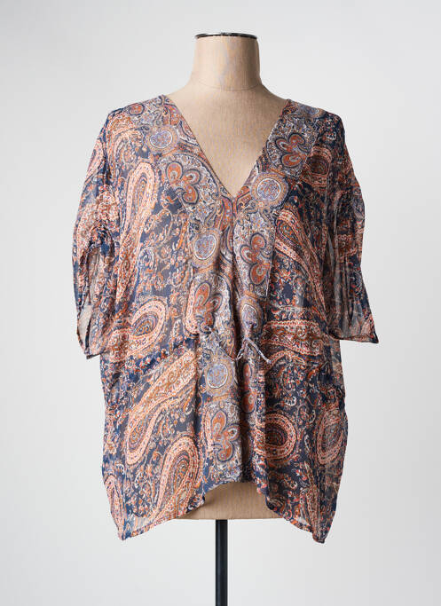 Blouse orange ANDAMIO pour femme