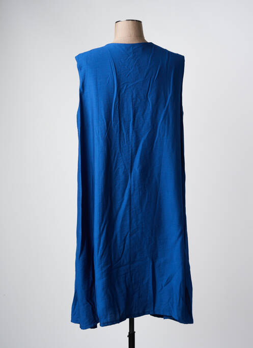 Robe mi-longue bleu DANEVA pour femme
