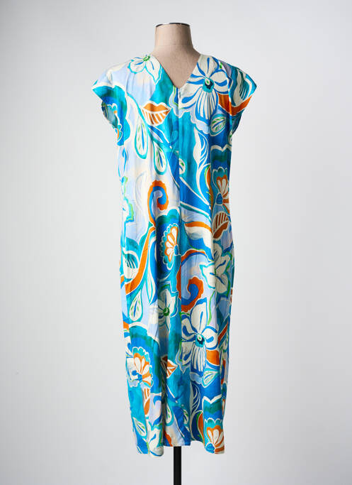 Robe mi-longue bleu GREGORY PAT pour femme