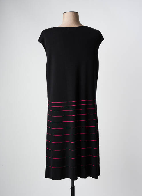 Robe mi-longue noir VIRIATO pour femme