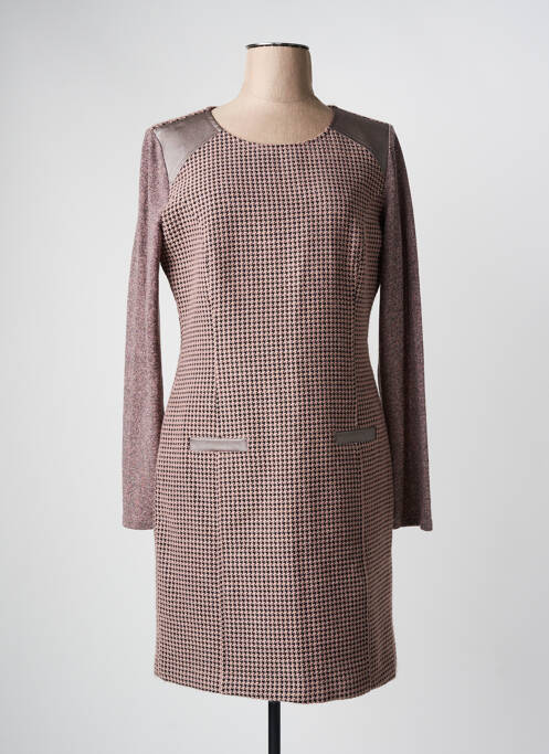 Robe mi-longue rose PAZ TORRAS pour femme