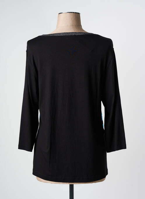 T-shirt noir FRANK WALDER pour femme