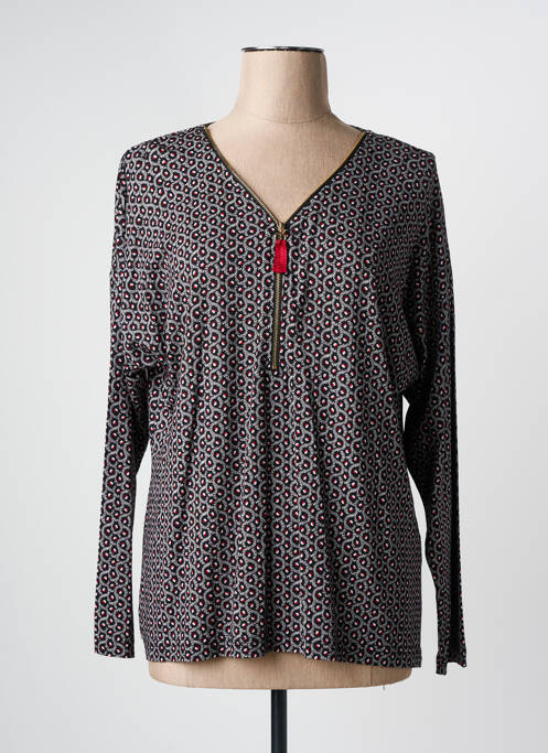 T-shirt noir GRIFFON pour femme