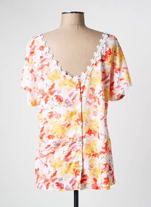 T-shirt orange AGATHE & LOUISE pour femme