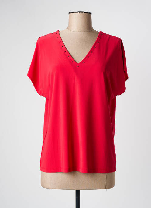 T-shirt rouge PAZ TORRAS pour femme