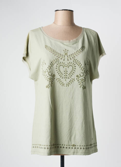 T-shirt vert KATMAI pour femme