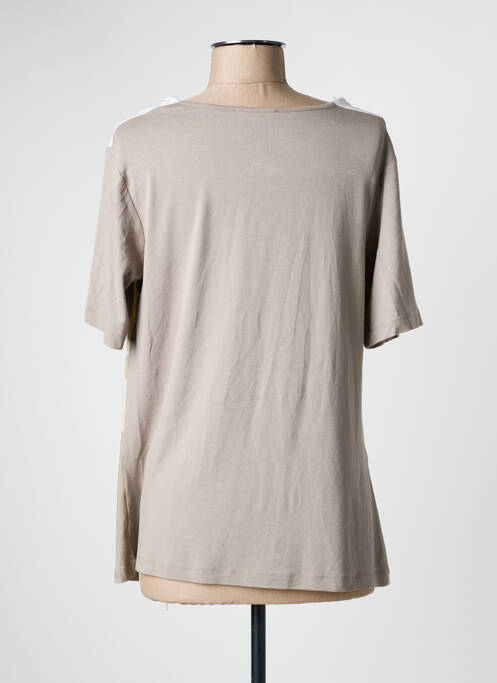 Tunique manches courtes marron FRANK WALDER femme