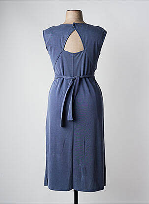 Robe longue sans manche sans manche bleu PAZ TORRAS femme