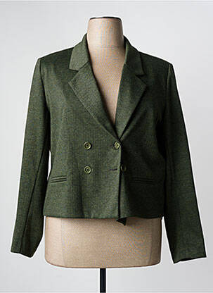 Blazer poches vert PAZ TORRAS femme