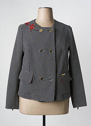 Veste chic poches noir TUZZI femme