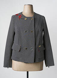 Veste chic col rond noir TUZZI femme