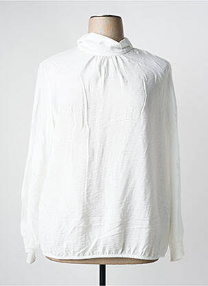 Blouse manches longues manches longues blanc RABE femme