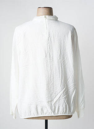 Blouse manches longues manches longues blanc RABE femme