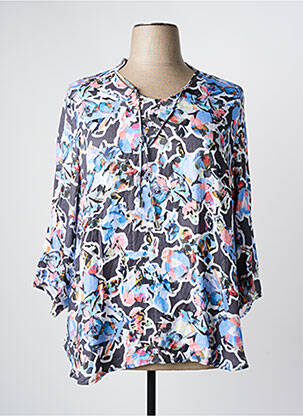 Blouse bleu FRANK WALDER pour femme